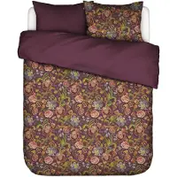 Essenza Dekbedovertrek Rosanella Mauve Wine Lyocell-200 x 200 / 220 cm | 2-Persoons