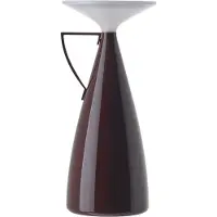 Kartell Tafellampe , Camomille, dimbare, Rood, Woonkamer, Kunststof, Designer