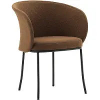 Normann Copenhagen Knit Eetkamerstoel - Stoelen Textiel Brandy - 714051