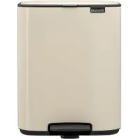 Brabantia Bo Pedaalemmer - 12 liter - Soft Beige