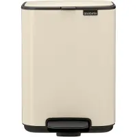 Brabantia Bo pedaalemmer 4 liter soft beige