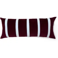 Essenza Sierkussen Isole Mauve Wine (40 x 90 cm)