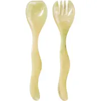 HK Living Curved Saladebestek - Mist Green