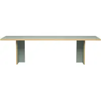 HK Living Dining Table Eettafel - 280 x 100 cm - Pale Green