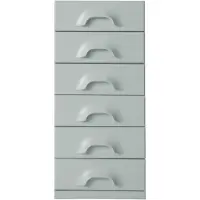 HK Living Chest Ladekast - 6 Lades - Overcast