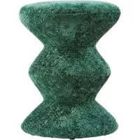 Pols Potten Kruk Zig Zag Soft Dark Green