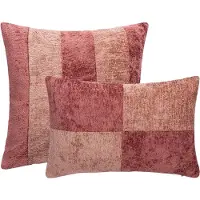 Fonq Groove Sierkussen Set van 2 - Aubergine