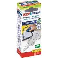 TESA Correctierollervulling Tesa ecoLogo 8.4mmx14m in hangdoosje | 5 stuks