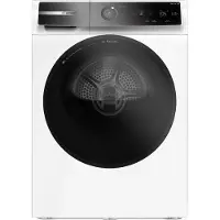 Bosch Serie 8 WRB247C40 - Vrijstaand - Voorbelading - Warmtepomp - Wit - Touch - Rechts - DE display