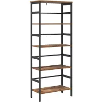 vidaXL Boekenplank 4-laags 40 x 29.5 x 115 cm Bewerkt hout Oud Hout