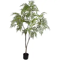 Silk-ka Kunstplant voor Binnen Wilg Groen 150 cm