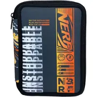Nerf Unstoppable Gevulde Etui - 2 lagen - Pennenzak - 1 stuk - Voor kinderen - Voor jongens