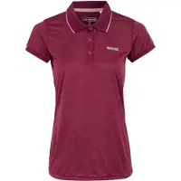 Regatta - Poloshirt "Remex II" voor dames, model RG4477 (maat 34 DE), kleur: Beaujolais-rood