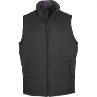 Sols Unisex Warm Gilet voor volwassenen (Houtskool Grijs Effen)