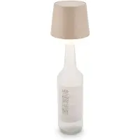Briloner LED-fleslamp, flesverlichting, tafellamp, dimbaar, met touchbediening, draadloos