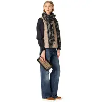 Ilse jacobsen Schoudertas 'BRAID04' camel