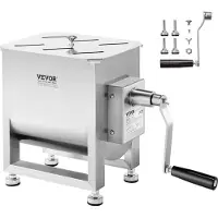 Vevor Handmatige vleesmenger 10 L vleesverwerker (maximaal 6,8 kg vlees mengen)