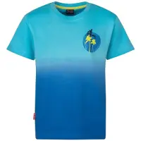 TROLLKIDS Yttersand Beach T-shirt Met Korte Mouwen Blauw 98 cm Kinderen