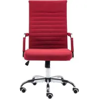 CLP Amadora Bureaustoel - Ergonomisch - Voor volwassenen - rood Stof