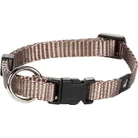 Flamingo Ziggi - Halsband Honden - Halsband Ziggi Taupe Xs 20-35cm 10mm - 1st - 124733 - 1st