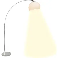 Mira Booglamp - Woonkamer Booglamp - Eetkamer Booglamp - Wit - 12cm x 48cm x 66cm