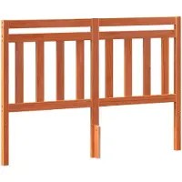 vidaXL Hoofdbord met hoofdeinde Wasbruin 165,5 x 100 cm