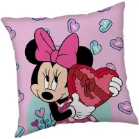 Procos Minnie Purple fluwelen kussenhoes 40x40 cm