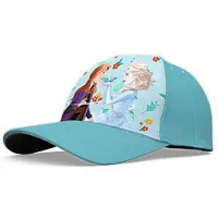 Procos Petje - 54 cm - Baseball cap kinderen - Verstelbare sluiting - Zonbescherming zomer - Blue Flowers design - Comfortabele pasvorm - Outdoor accessoire - Voor meisjes - Blauw