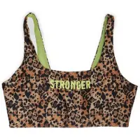 Stronger - Bound Logo Sport BH- Sportsbra - Dames - Luipaard - Maat M