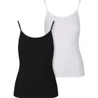 Urban Classics Top zwart / wit