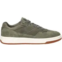 Timberland Low Lace Up Sneaker Dark Green Maat: 44 | Veterschoenen Outlet | Heren | Groen