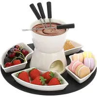 Mira Fondueset - Fondue - Fondueset - Wit - ‎31cm x 30cm x 13cm