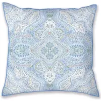 Pip studio Moon Flower Square Cushion Licht blauw 53x53 cm