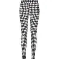 Urban Classics Leggings zwart / wit