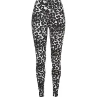 Urban Classics Leggings grijs / zwart / wit