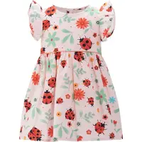 Happy girls Jurk gemengde kleuren / pink