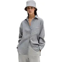 Marc O'Polo Blouse lichtgrijs / donkergrijs