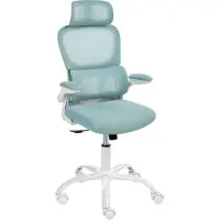 Beliani SOLIS - Bureaustoel - Blauw - Mesh