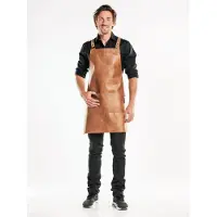 Chaud Devant 667 Bib Apron Fusion Bourbon Gold