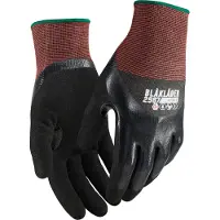 Blakläder 2987-1421 Snijbestendige handschoenen D nitril-gecoat Zwart maat 9 heren
