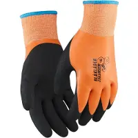 Blakläder 2983-1408 Snijbestendige gevoerde handschoen C Latex gedipt High Vis Oranje maat 12 heren