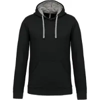 Kariban K446 Sweater met contrasterende capuchon - Blauw