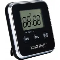 King Hoff Keukenwekker - Tot 99 Minuten en 59 Seconden - Met Magneet en Standaard - Kookwekker - Kitchenalarm