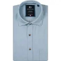 Giordano Overhemd heren Blauw Verona long Sleeve Button Dow 617015/61