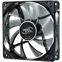 DeepCool WIND BLADE 120 W Single Colour White LED 120mm High Fan, Hydro Bearing, Low Noise