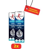 Lucovitaal Anti-Transpirant Spray - 2 x 40 ml - Voordeelverpakking