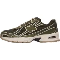 New Balance Sneakers laag '740' kaki / olijfgroen / zwart / offwhite