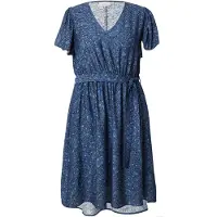 ONLY Carmakoma Carcarrie Korte Jurk Dames Blauw 44