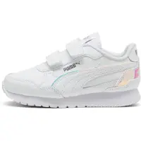 Puma ST Runner v4 Holo sneakers, Wit/Zilver, Maat 32,5