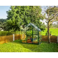 Palram - Canopia Tuinkas Hybrid 6x4 - Hybride - Groen - 126x185x208cm